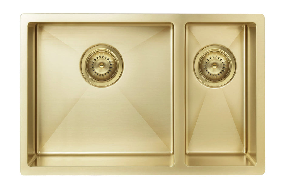 Lavello Kitchen Sink - One and Half Bowl 670 x 440 - Tiger Bronze