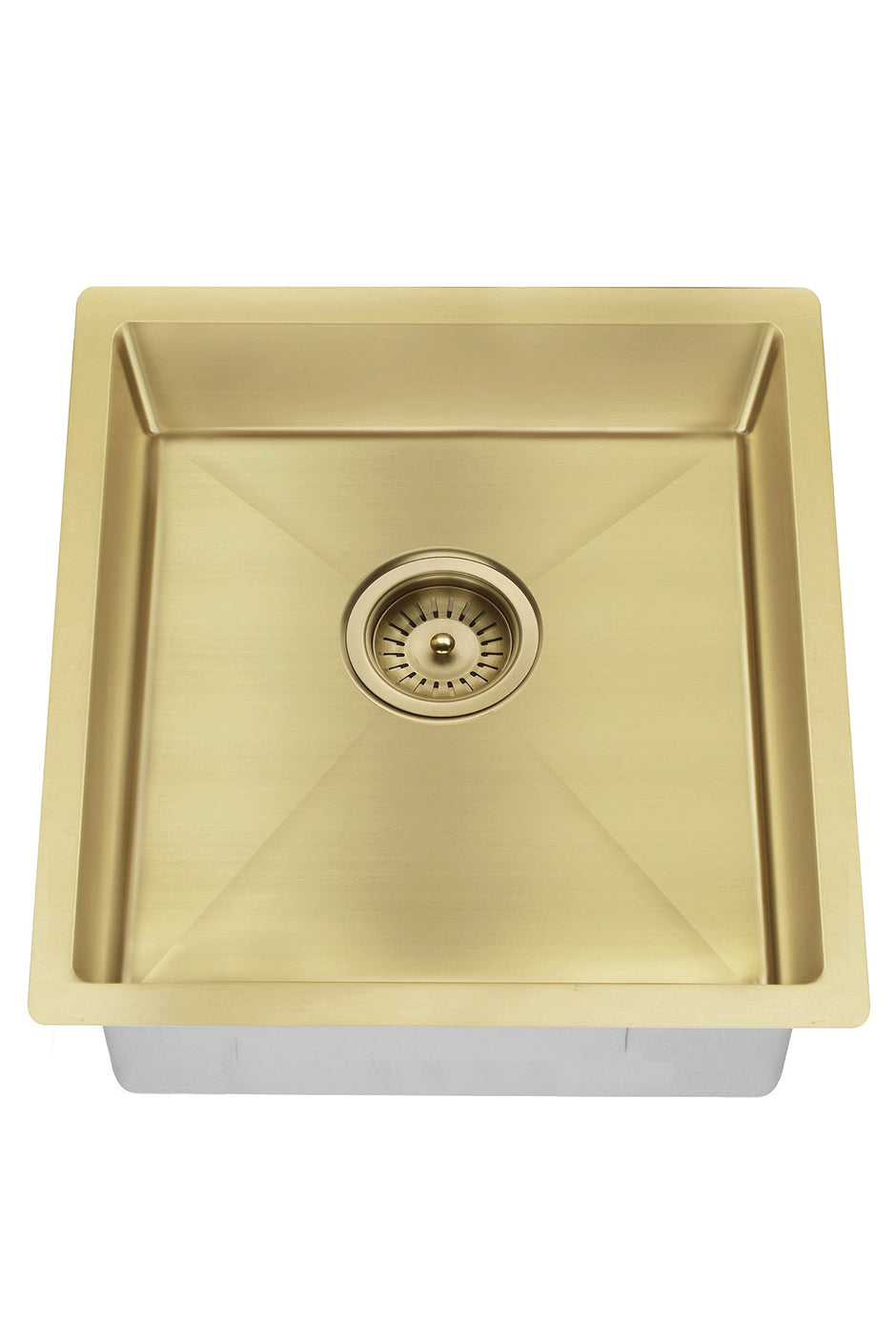 Lavello Kitchen Sink - Single Bowl 450 x 450 - Tiger Bronze