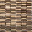 Metaluxe Bronze Bluetooth Metal Tiles and Mosaics tile