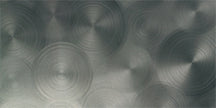 Metaluxe Nickel Vortex Metal Tiles and Mosaics 300x600mm tile