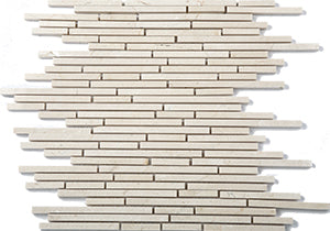 Bullets Botticino Natural Stone Mosaic tile