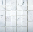 Classic Calacatta Polished Natural Stone Mosaic 300x300mm (MM-CAL-50H) tile