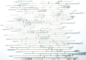Bullets Calacatta Natural Stone Mosaic tile