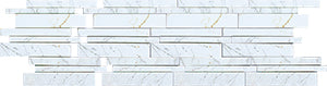 Cultural Brick Natural Stone Mosaic Calacatta 300x376