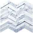 3D Relief Carrara Venatino Solid Natural Stone Mosaic 306x262mm tile