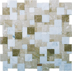 Magic Natural Stone Mosaic Magic Multi Brown 280x280
