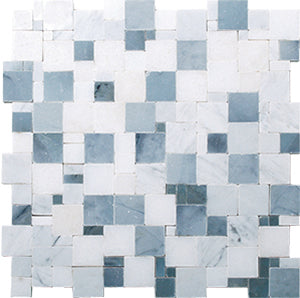 Magic Multi Grey Natural Stone Mosaic tile