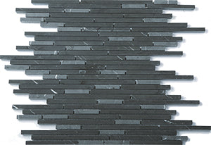 Bullets Persian Blue Natural Stone Mosaic tile