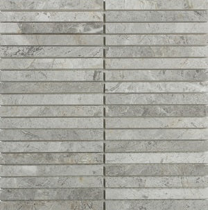 Classic Silver Grey Natural Stone Mosaic tile