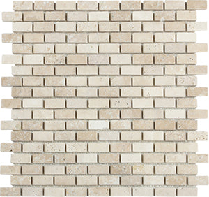 Classic Travertine Classico Polished Natural Stone Mosaic tile