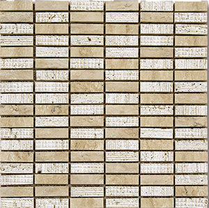 Bluetooth Travertine Classico Natural Stone Mosaic tile