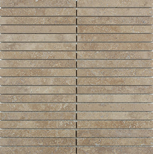 Classic Travertine Noce Natural Stone Mosaic tile