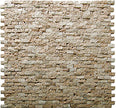 Natural Split Travertine Noce Natural Stone Mosaic tile