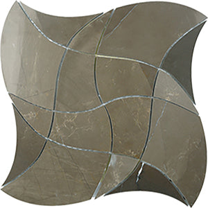 Hip Hop Vinalisa Brown Natural Stone Mosaic tile