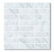 Stack Bond Bianco Carrara Natural Stone Mosaic tile