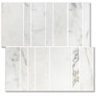 Nova Brick Calacatta Natural Stone Mosaic tile