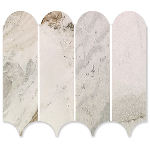 Feather Paradise Natural Stone Mosaic tile