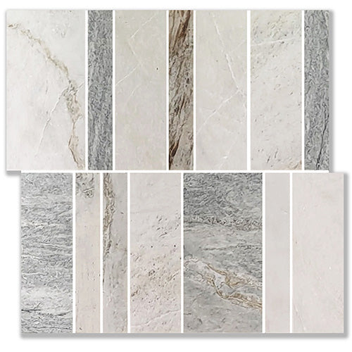 Nova Brick Paradise Natural Stone Mosaic tile
