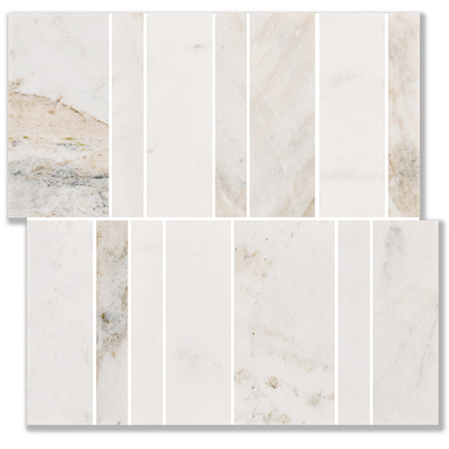 Nova Brick Raw Silk Natural Stone Mosaic tile