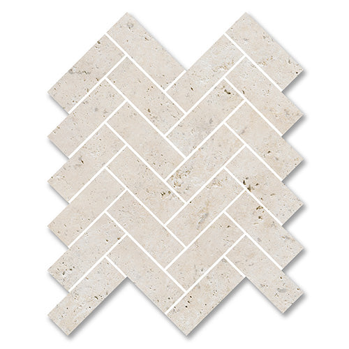 Brick Wave Travertine Classico Natural Stone Mosaic tile