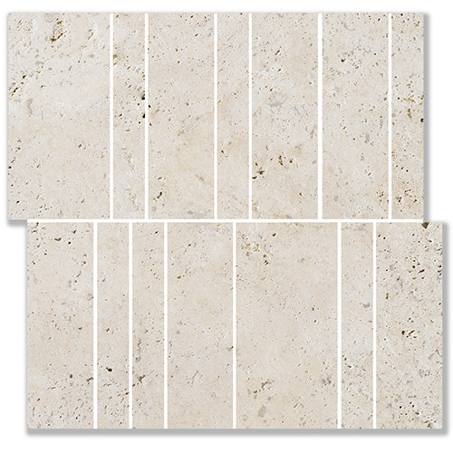 Nova Brick Travertine Classico Natural Stone Mosaic tile