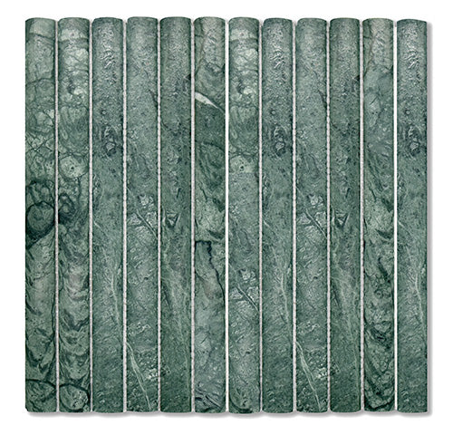 3D Flute Verde Alpi Natural Stone Mosaic tile