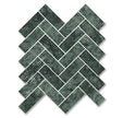 Brick Wave Verde Alpi Natural Stone Mosaic tile