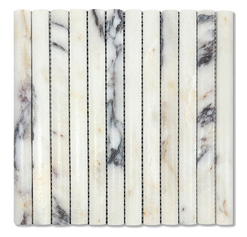 3D Flute Viola Natural Stone Mosaic tile