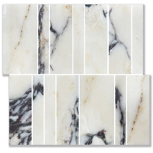 Nova Brick Viola Natural Stone Mosaic tile