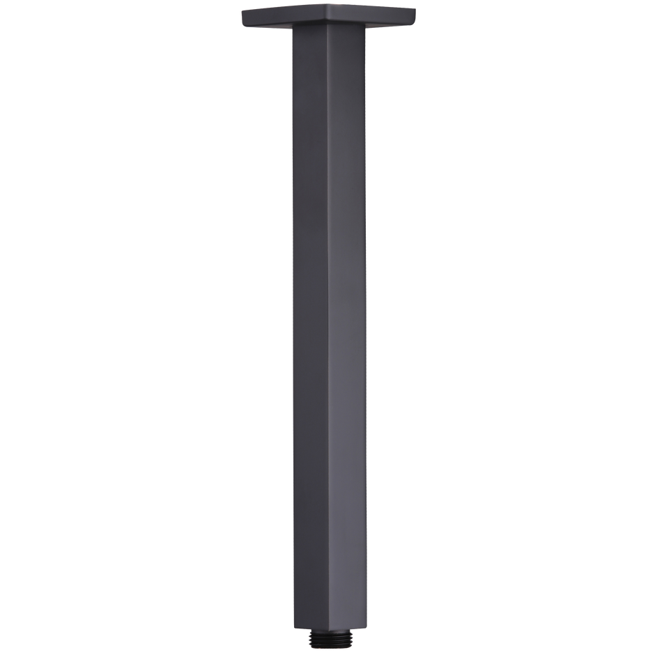 Monaco Ceiling Mounted Shower Arm in Matte Black