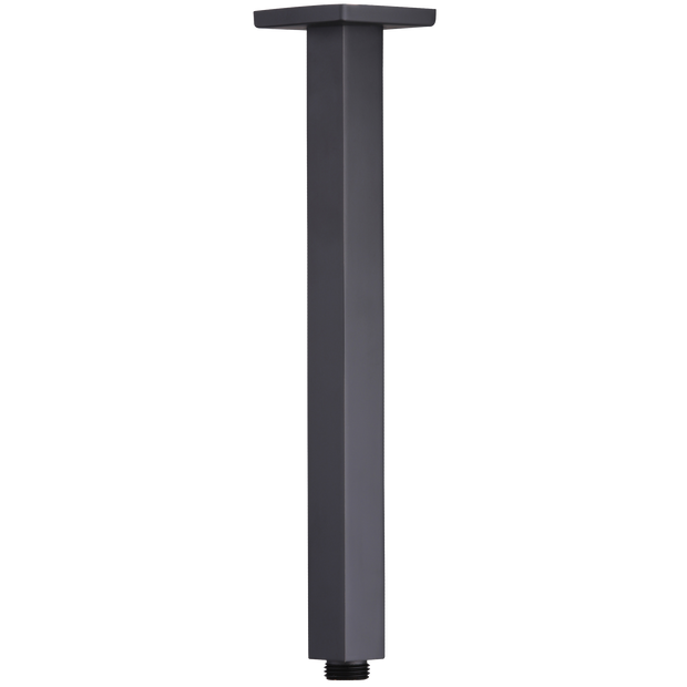 Monaco Ceiling Mounted Shower Arm in Matte Black