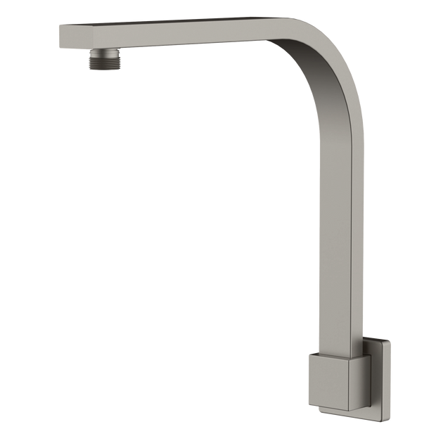 Monaco Raised Wall Mounted Shower Arm in Brushed Nickel