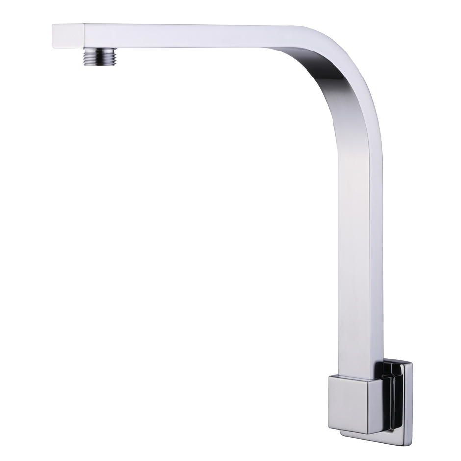 Monaco Raised Wall Mounted Shower Arm in Chrome