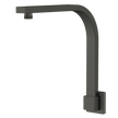 Monaco Raised Wall Mounted Shower Arm in Gunmetal