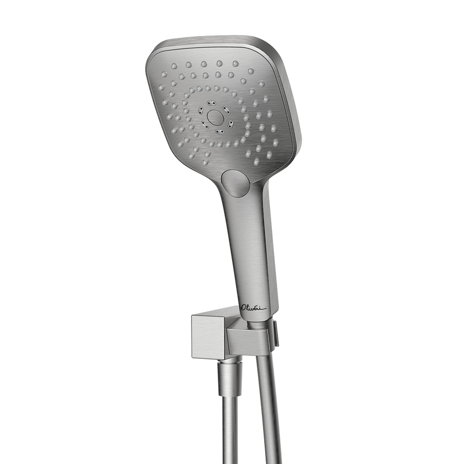 Monaco Hand Shower With Bracket in Brushed Nickel
