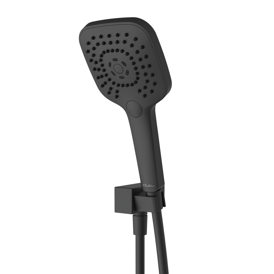 Monaco Hand Shower With Bracket in Matte Black