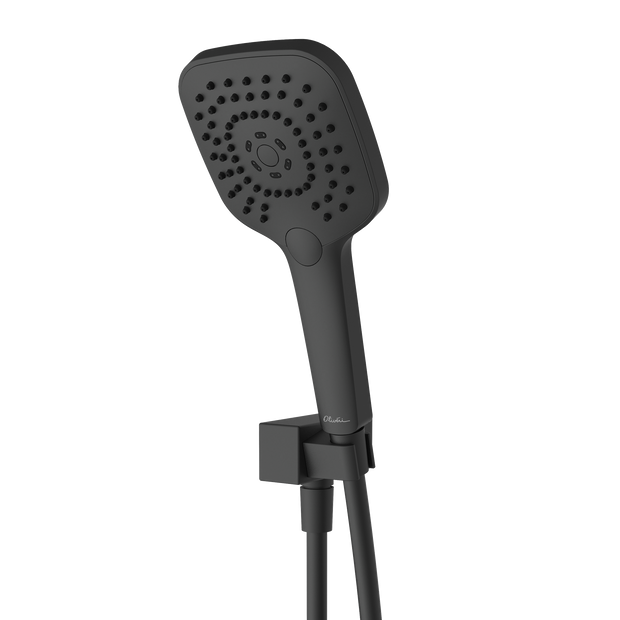 Monaco Hand Shower With Bracket in Matte Black