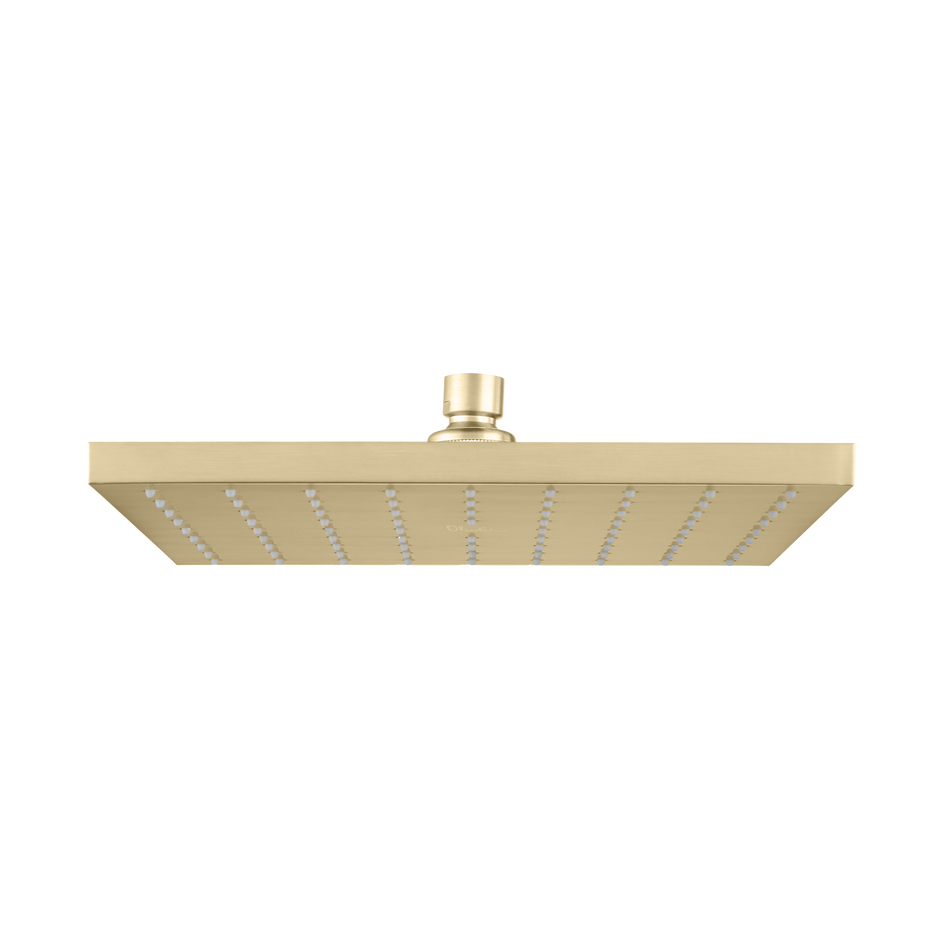 Monaco Shower Rose 250mm in Classic Gold
