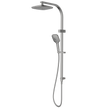 Monaco Dual Shower Set in Brushed Nickel