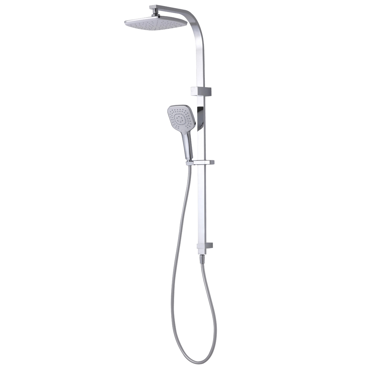 Monaco Dual Shower Set in Chrome
