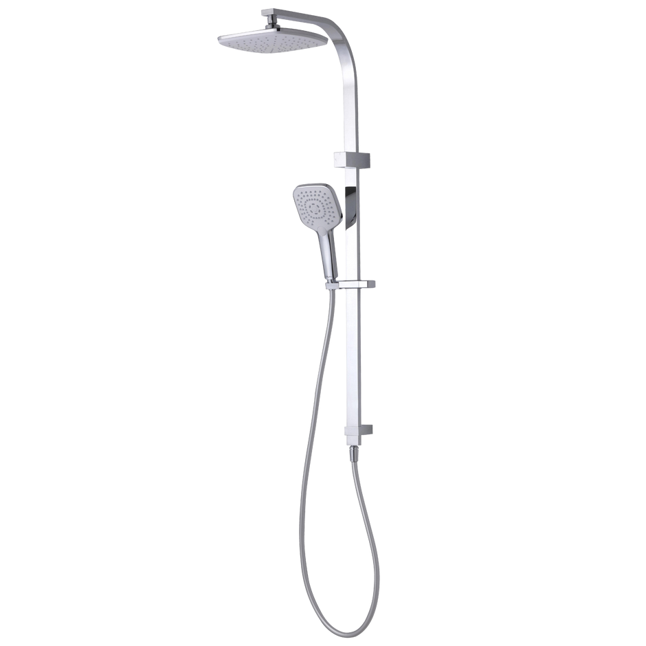 Monaco Dual Shower Set in Chrome