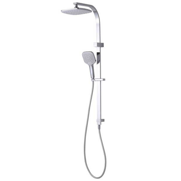 Monaco Dual Shower Set in Chrome