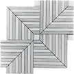 MODERN CARRARA + THASSOS HONED