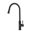 Montpellier Pull-Out Kitchen Mixer - matte-black