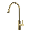 Montpellier Pull-Out Kitchen Mixer Brushed Bronze