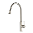 Montpellier Pull-Out Kitchen Mixer - brushed-nickel