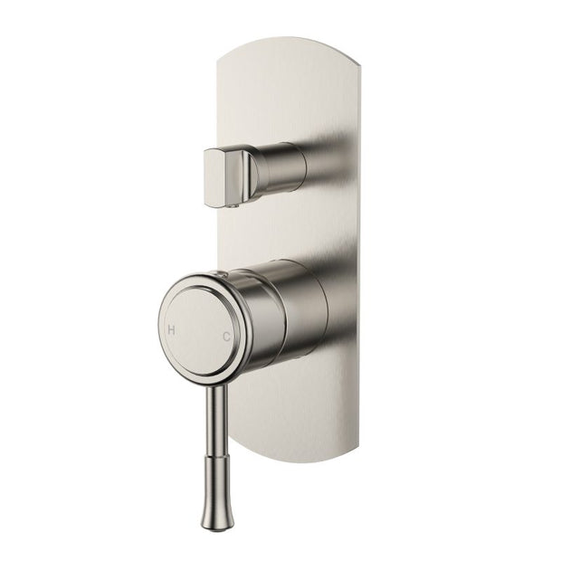 Montpellier Shower Diverter Mixer - brushed-nickel