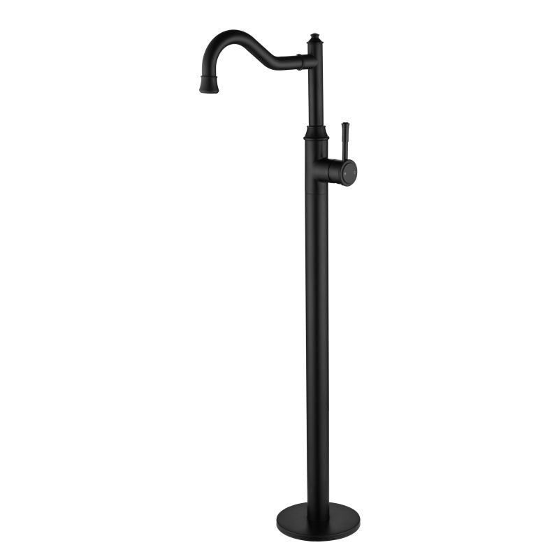 Montpellier Freestanding Bath Mixer - matte-black