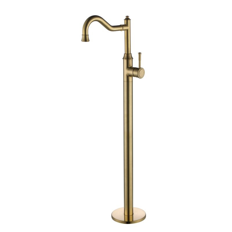 Montpellier Freestanding Bath Mixer - brushed-bronze