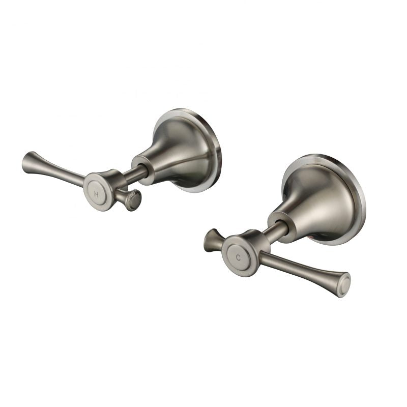 Montpellier Wall Tops - brushed-nickel
